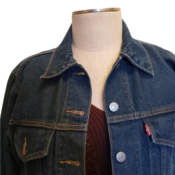 Vintage Y2K Levi's Denim jacket size small - Picture 6 of 7